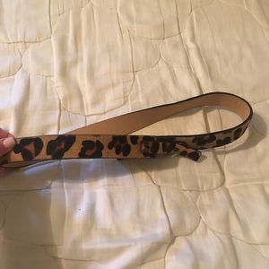 Leopard belt